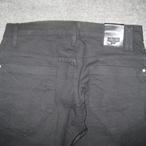 SINCLAIR 2010 "Adler Jean Slim" Black Jeans